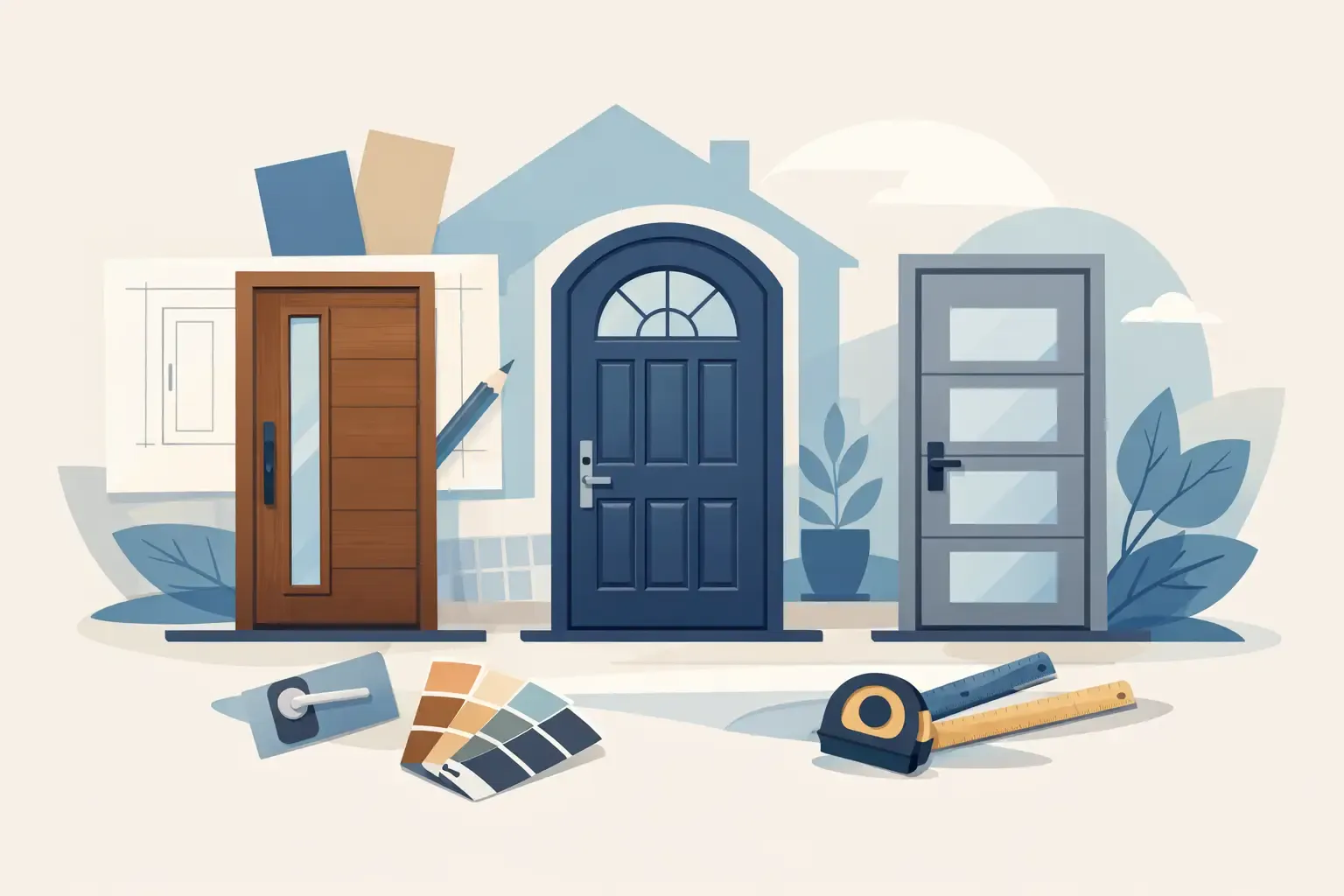 Custom Entry Door Options for a Better Fit