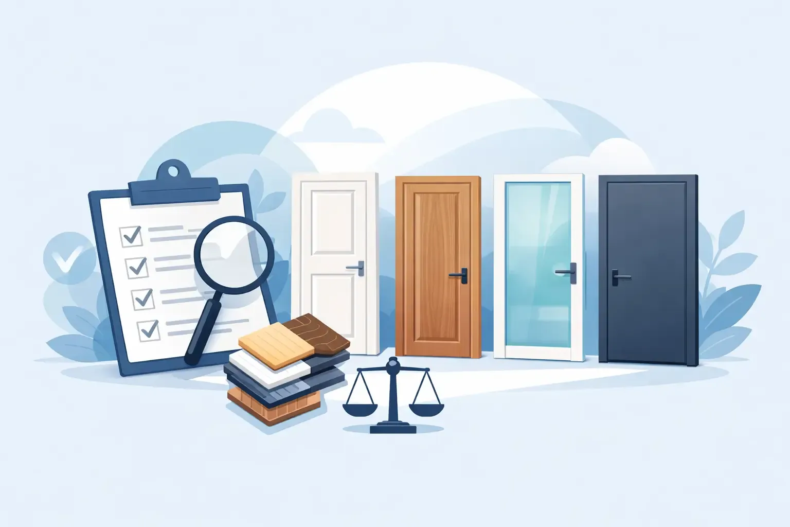 How to Compare Door Materials Clearly