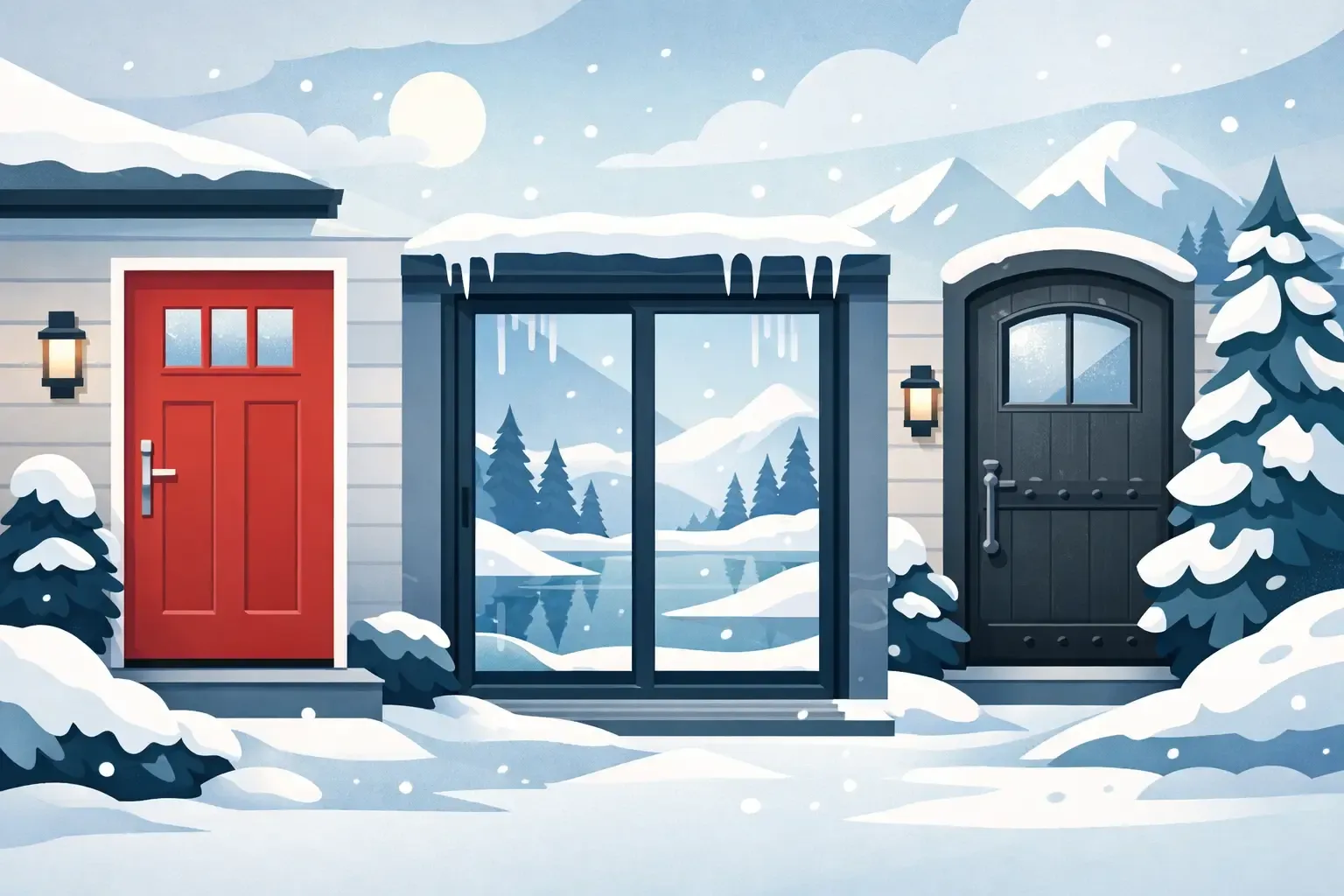 Exterior Doors That Stand Up to Canadian Winters