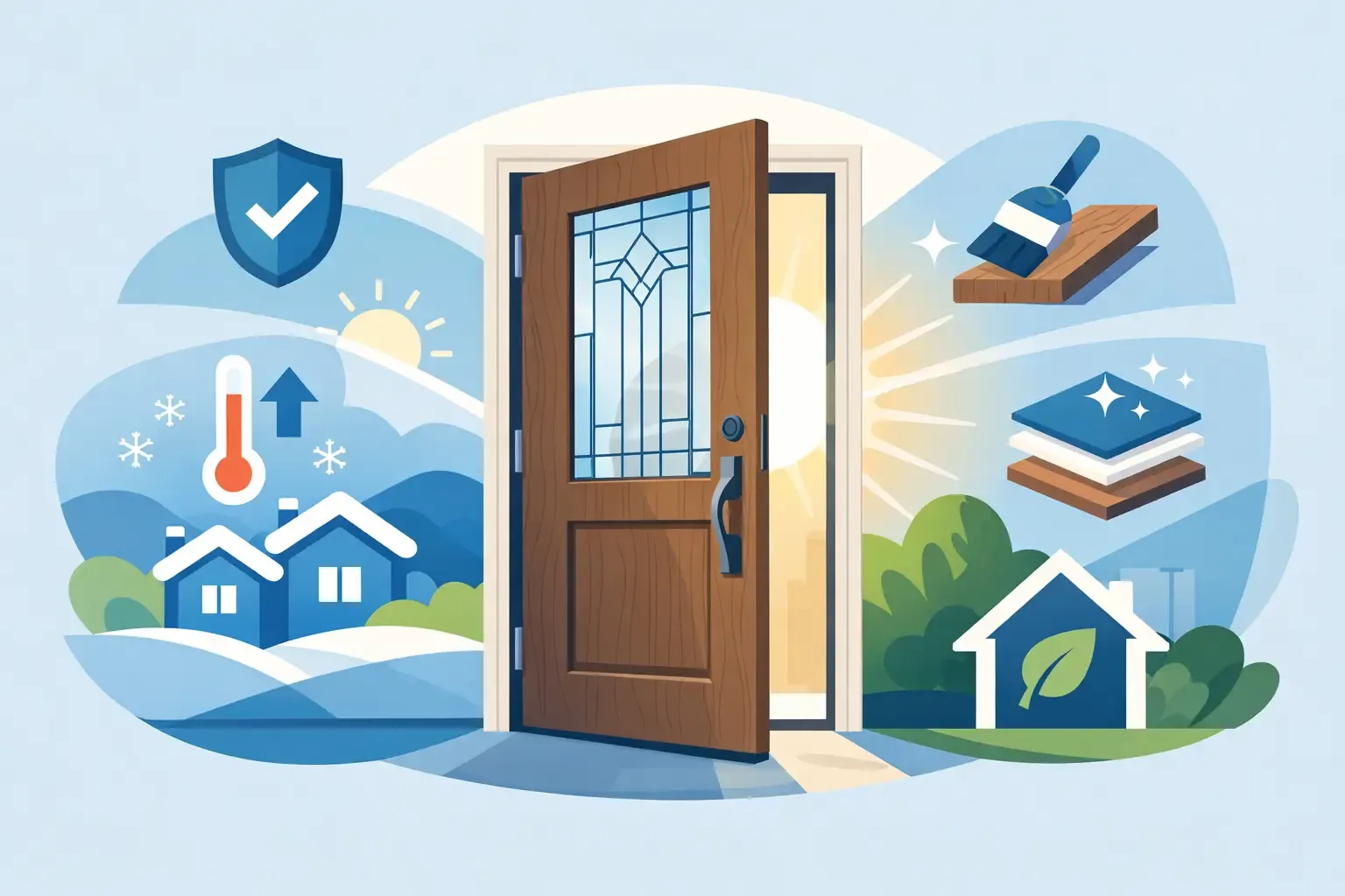 Fiberglass Entry Doors Benefits Explained