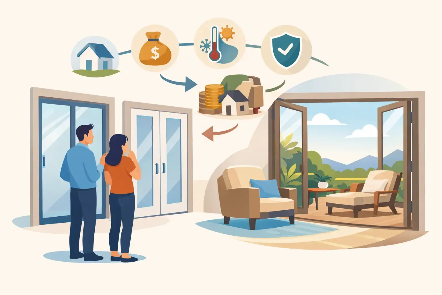How to Pick Patio Doors for Comfort and Value
