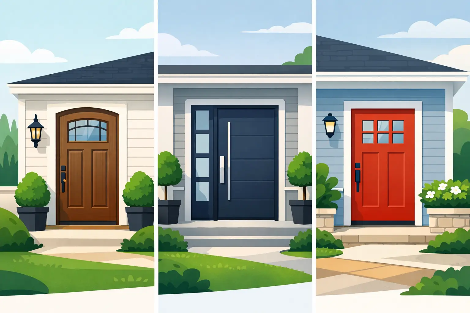 Best Entry Doors for Curb Appeal That Last