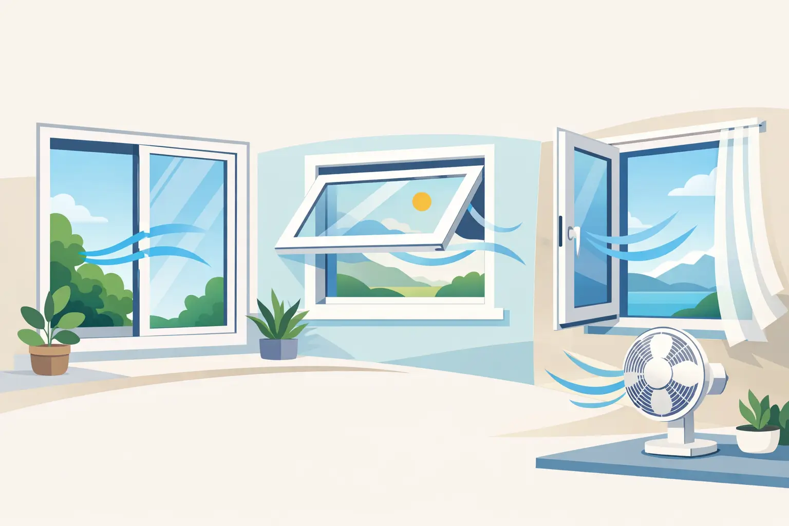 Best Window Styles for Ventilation at Home