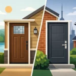 Fiberglass Doors vs Steel for Ontario Homes