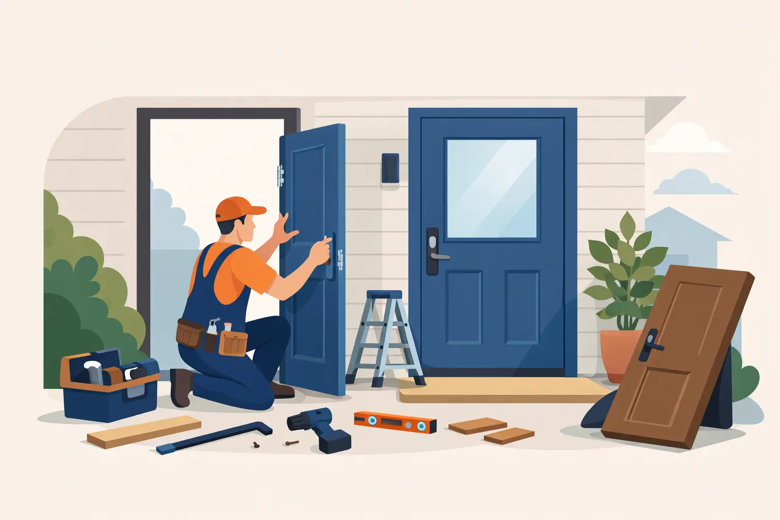 How to Replace Front Door the Right Way