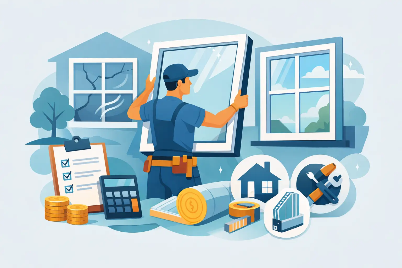 What Is Included in Window Replacement Costs?